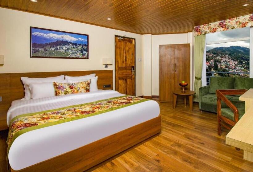 اتاق استاندارد با بالکن, Mount Lungta Boutique Hotel & Spa