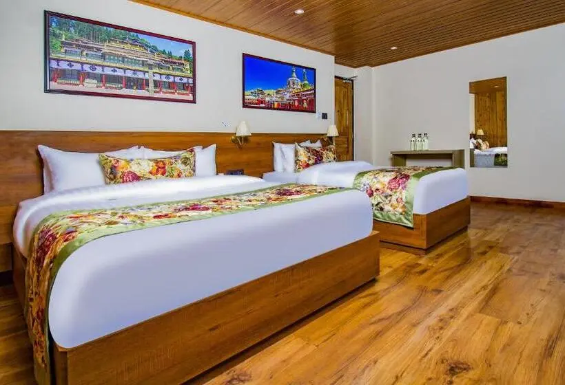 デラックストリプルルーム, Mount Lungta Boutique Hotel & Spa