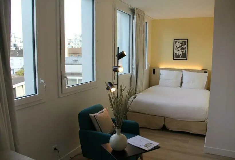 آپارتمان 1 خوابه با چشمانداز باغ, Finestate Coliving Mairie D Issy