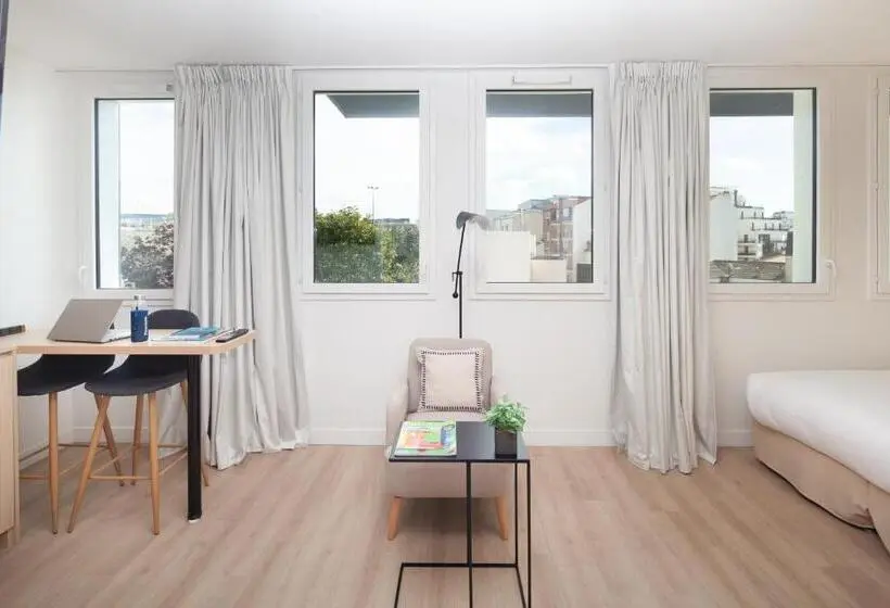 آپارتمان 1 خوابه با چشمانداز باغ, Finestate Coliving Mairie D Issy