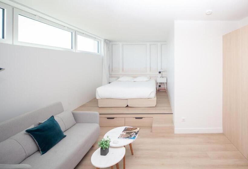 شقة غرفة واحدة مطلة على الحديقة, Finestate Coliving Mairie D Issy