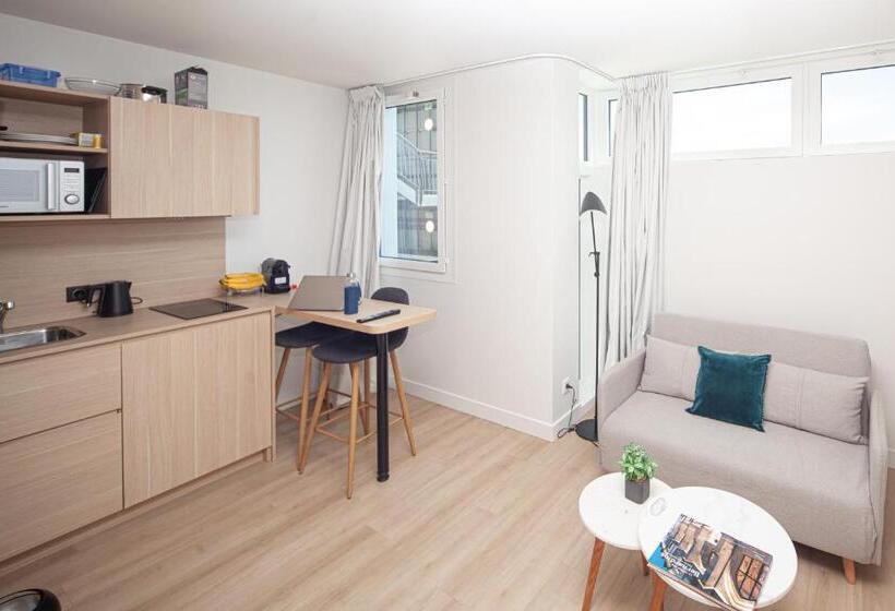 شقة غرفة واحدة مطلة على الحديقة, Finestate Coliving Mairie D Issy