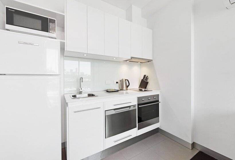 דירה בת חדר שינה 1 עם נוף, Docklands Private Collection   City Harbour Apartments