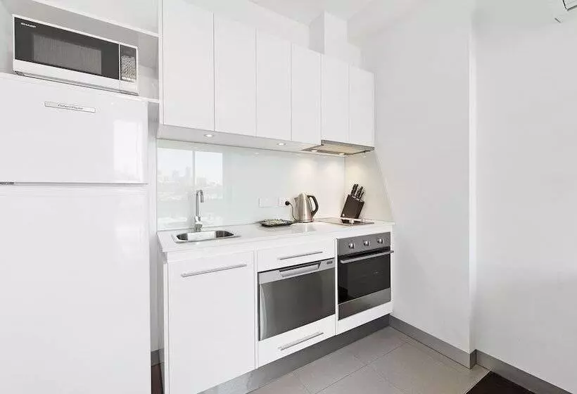 景色の見える一ベッドルームアパートメント, Docklands Private Collection   City Harbour Apartments