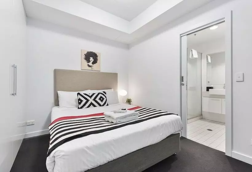景色の見える一ベッドルームアパートメント, Docklands Private Collection   City Harbour Apartments