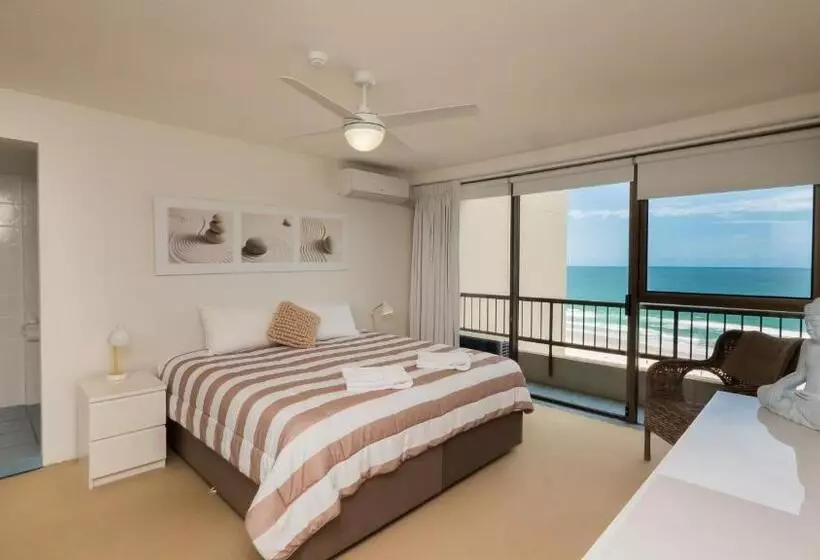 آپارتمان 3 خوابه با چشم‌انداز دریا, Norfolk Luxury Beachfront Apartments