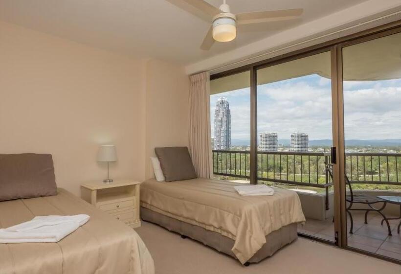 침실 3개 바다 전망 아파트, Norfolk Luxury Beachfront Apartments