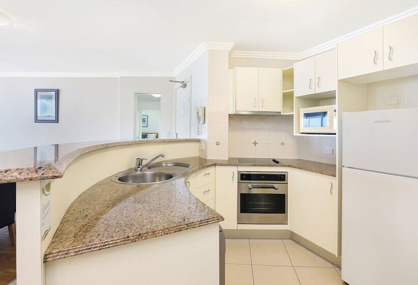 Апартаменты Deluxe 2 Спальни Вид на Море, Watermark Resort Caloundra