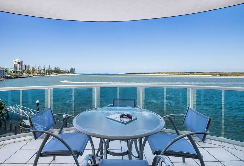 침실 2개 디럭스 아파트, Watermark Resort Caloundra