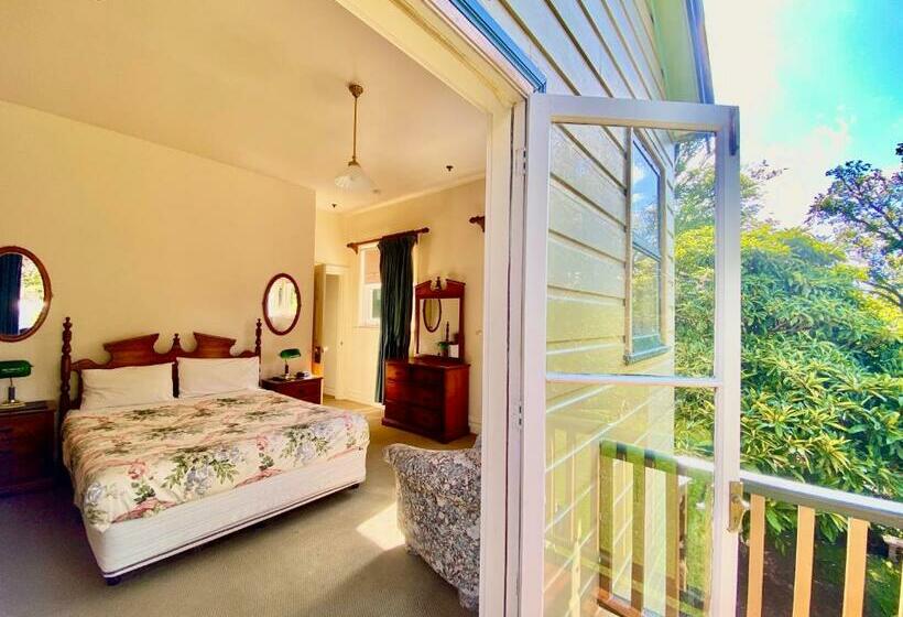 חדר דלוקס עם מרפסת, Leura House