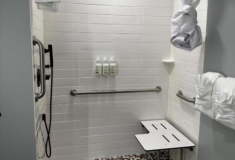اتاق استاندارد با تخت بزرگ برای معلولان, Americinn By Wyndham Mountain Home