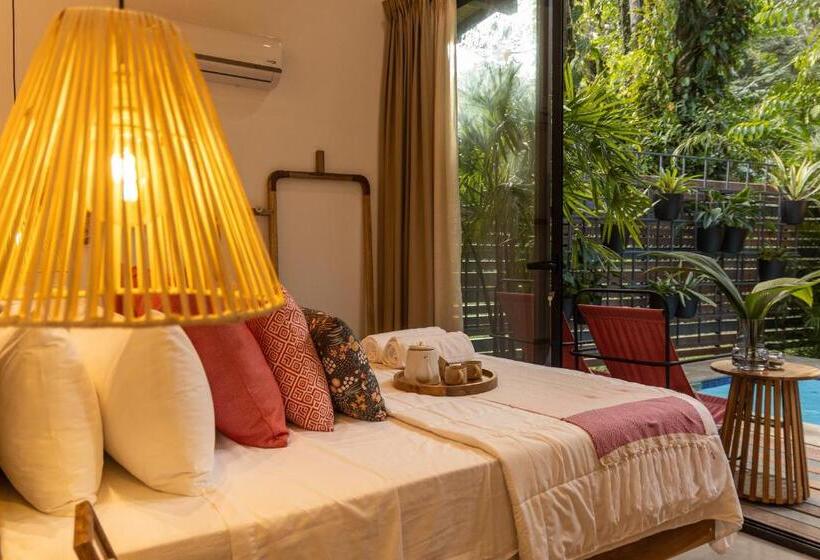 带1个卧室的豪华别墅, Exôtico Beach & Rooms