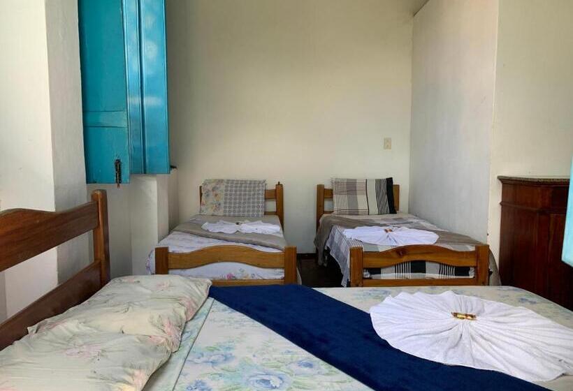 חדר סטנדרט לארבעה, Pousada E Camping Lumiar