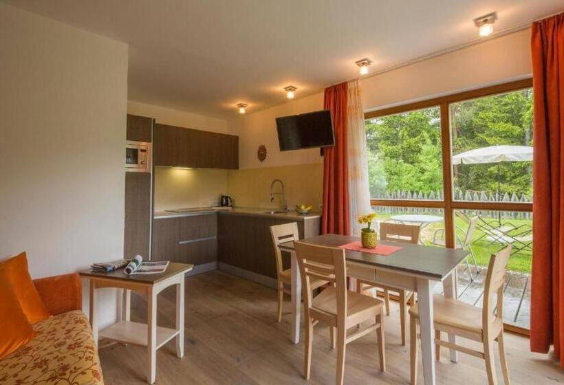 דירת חדר בקומת קרקע, Appartamenti Les Viles