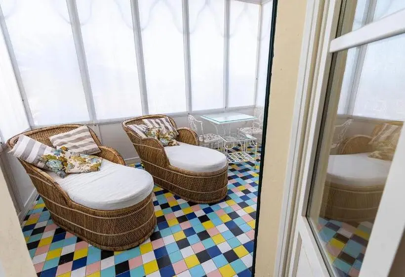 オーシャンビュースタンダードルームバルコニー付き, Dimora Villa Ricci
