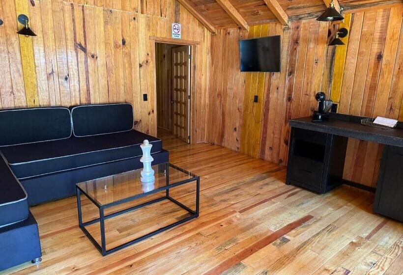 テラス付きジュニアスイート, Pine Tree Mazamitla Hotel Boutique & Cabañas