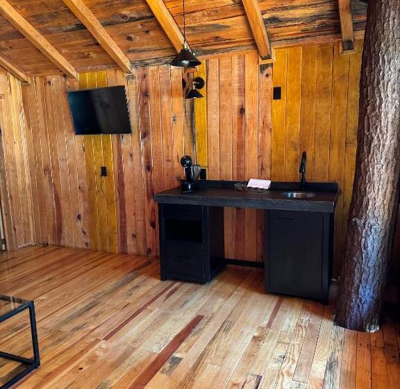 テラス付きジュニアスイート, Pine Tree Mazamitla Hotel Boutique & Cabañas