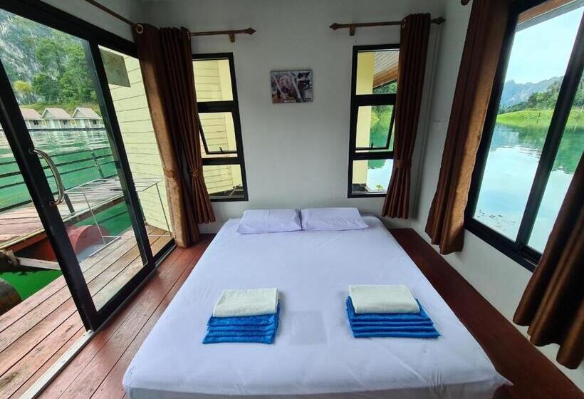 バス共有のスタンダードルーム, Khaosok Eco Raft