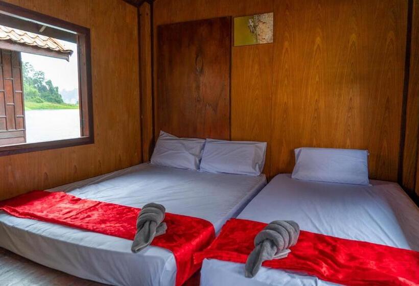 バス共有のスタンダードルーム, Khaosok Eco Raft