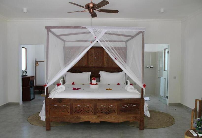 디럭스 룸 바다 전망, Kivuli Beach Resort Paje