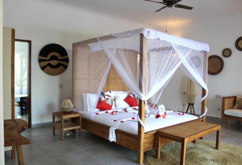 فيلا غرفة نوم واحدة مع مسبح, Kivuli Beach Resort Paje