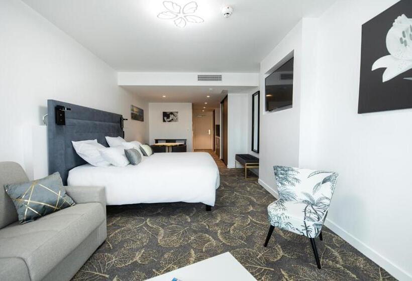 수피리어 전망 룸, Le Barracuda & Spa, Centre Port, Pieds Dans L Eau, Vue Mer