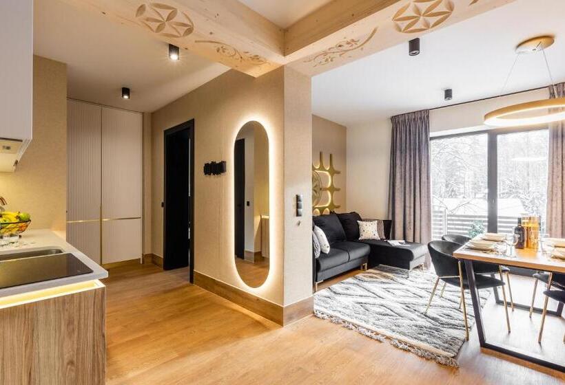 Апартаменты 1 Спальня, Tatry Residence Spa   950 Km Stacja Narciarska Szymoszkowa