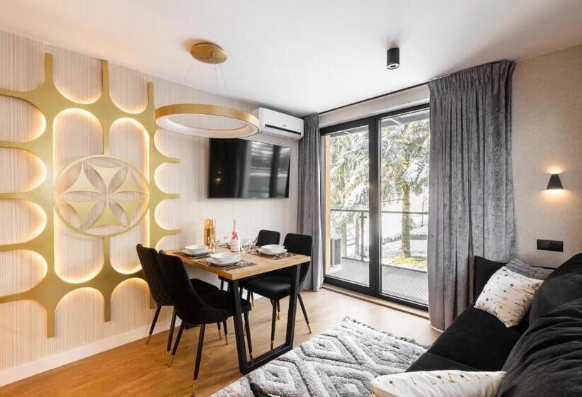 آپارتمان 1 خوابه, Tatry Residence Spa   950 Km Stacja Narciarska Szymoszkowa
