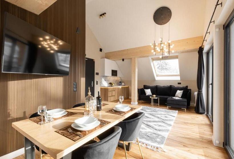 آپارتمان لوکس 1 خوابه, Tatry Residence Spa   950 Km Stacja Narciarska Szymoszkowa