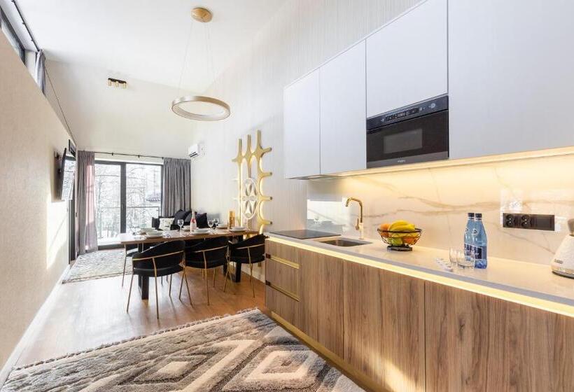 آپارتمان لوکس 1 خوابه, Tatry Residence Spa   950 Km Stacja Narciarska Szymoszkowa