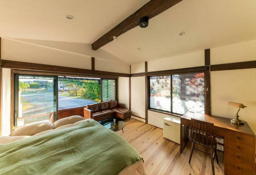 발코니 디럭스 룸, 深々 Books&stay シンシンブックスアンドステイ