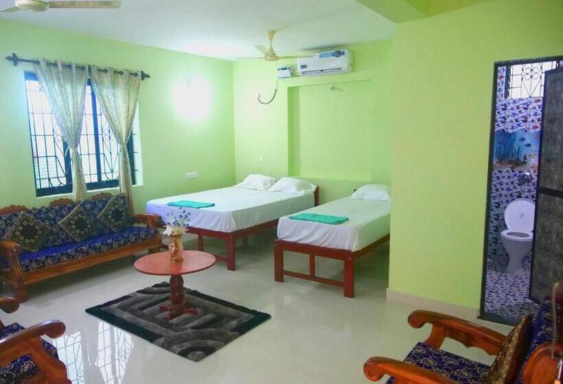 غرفة عائلية, Flavia Paradise Guest House