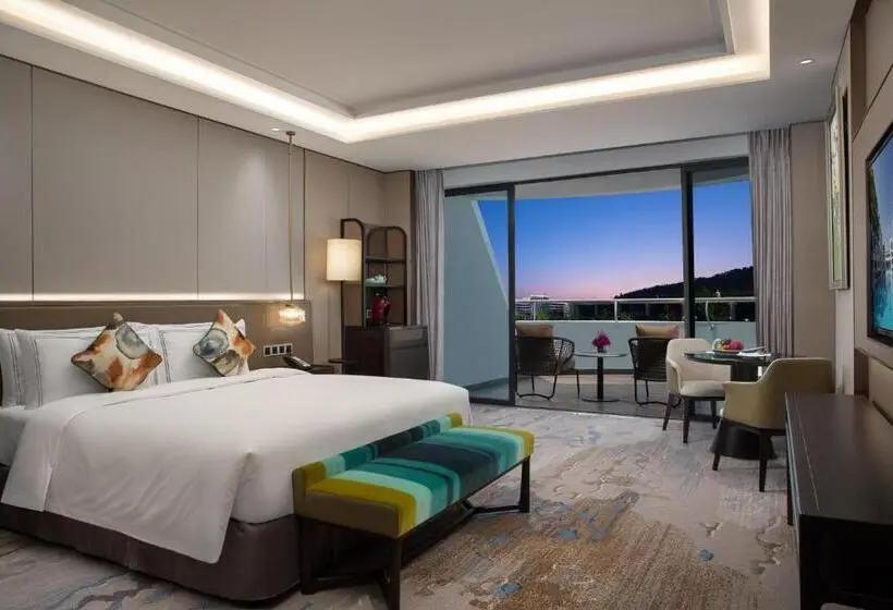 キングサイズベッドのスタンダードルーム, White Swan Hotel Taizhou