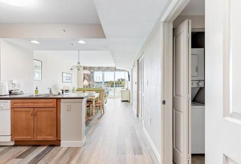 带2个卧室的套房, Harbourgate Marina Club