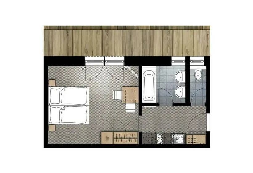 スタンダードスタジオ, Gurglhof Apartmenthaus