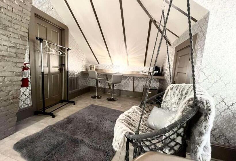 חדר דלוקס עם מיטת קינג, 1001 Nights Historic Bed And Breakfast Adults Only