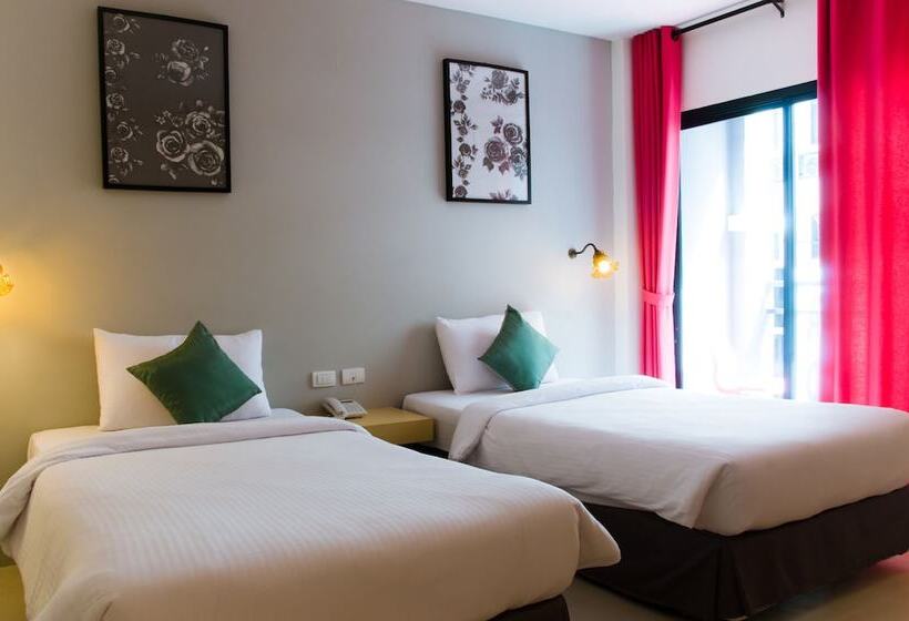 غرفة سوبيريور, Acca Patong Apartments