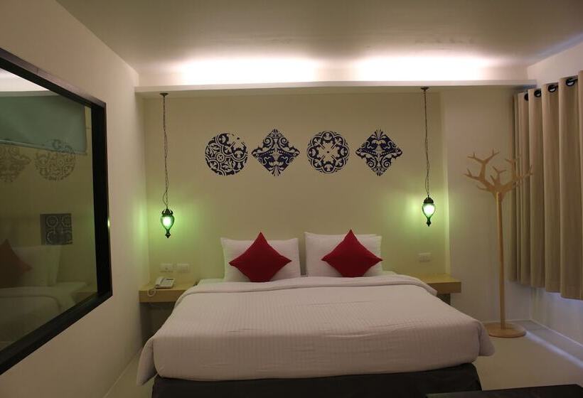 غرفة ديلوكس, Acca Patong Apartments