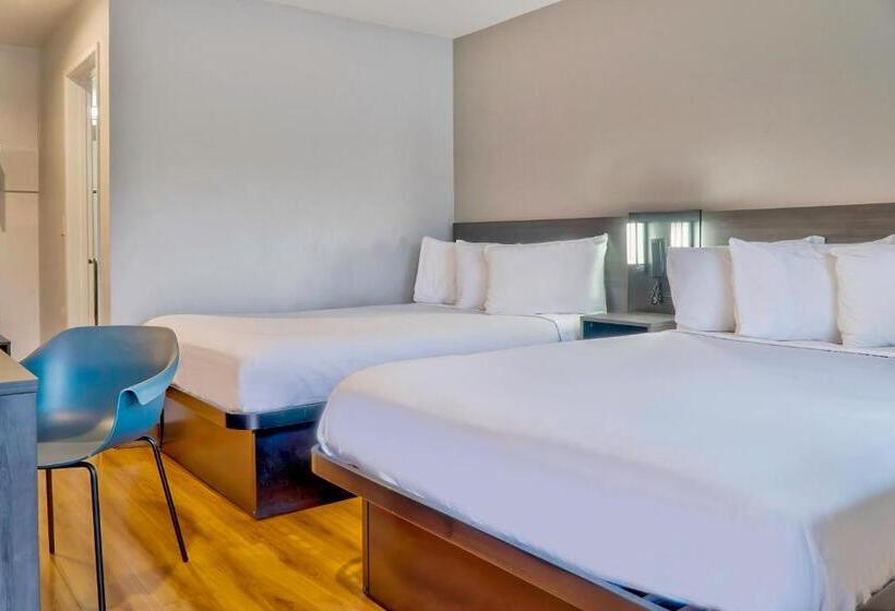 חדר דלוקס לארבעה, Motel 6el Monte, Ca  Los Angeles