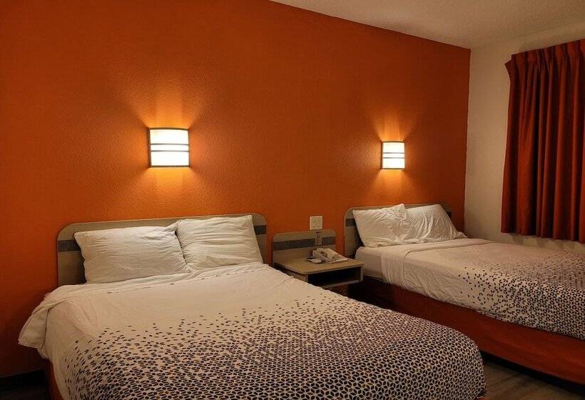 ２ダブルベッドのスタンダードルーム, Motel 6 Minonk, Il