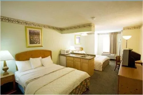 ２ダブルベッドのスタンダードルーム, Americas Best Value Inn Three Rivers