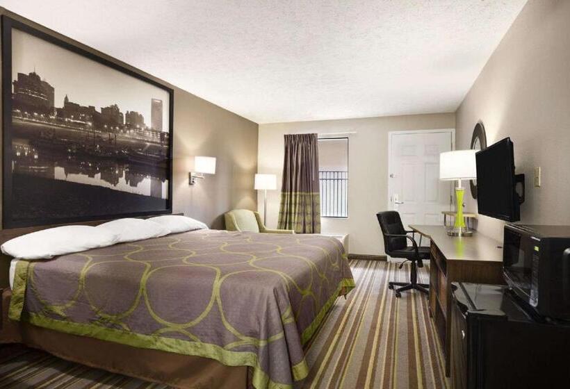 غرفة قياسية سرير كينج, Super 8 By Wyndham Jackson