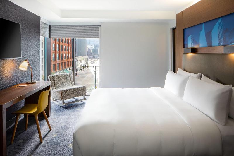 스탠다드 룸 킹사이즈 침대, Aloft Denver Downtown