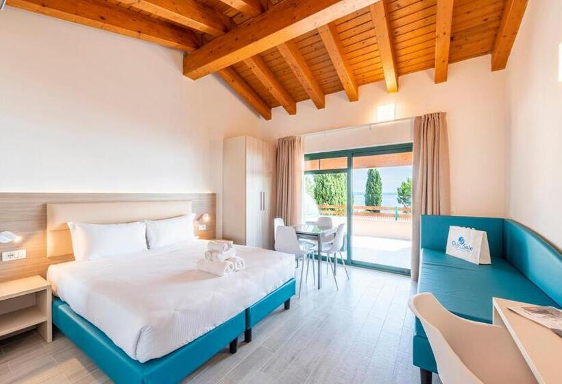 Standard studio with lake view, Club Del Sole Desenzano Lake Village