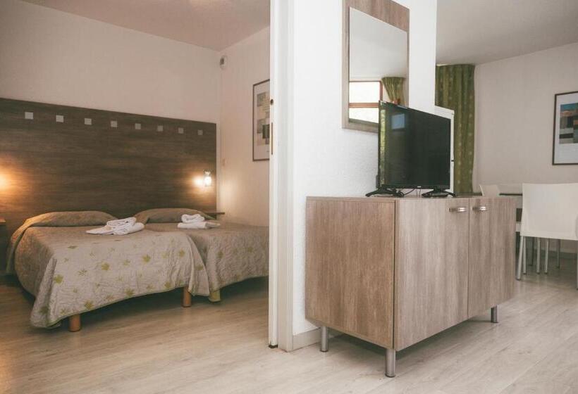 침실 2개 아파트, Terres De France Appart Hotel Le Splendid