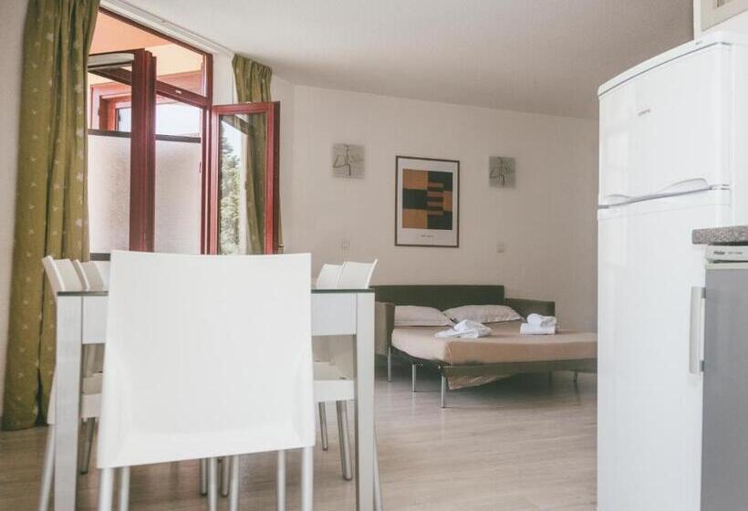 침실 2개 아파트, Terres De France Appart Hotel Le Splendid