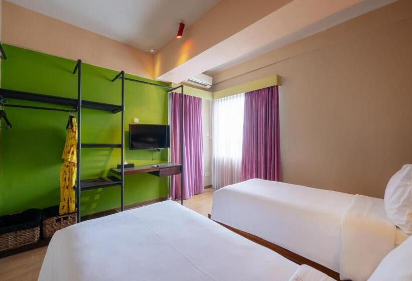 침실 2개 디럭스 아파트, Viva Dash Hotel Seminyak