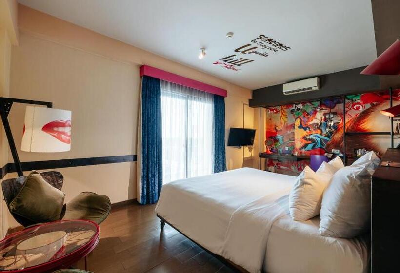 プールの見えるデラックスルーム, Viva Dash Hotel Seminyak