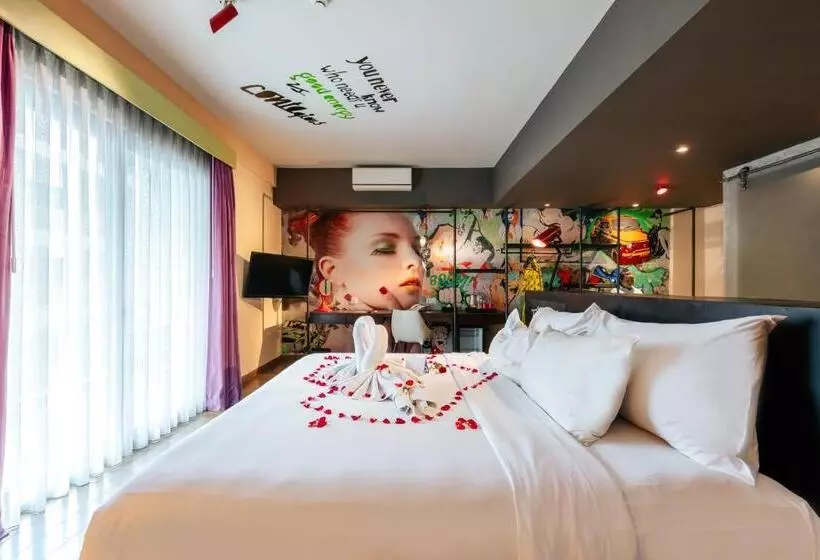 اتاق لوکس با چشمانداز استخر, Viva Dash Hotel Seminyak
