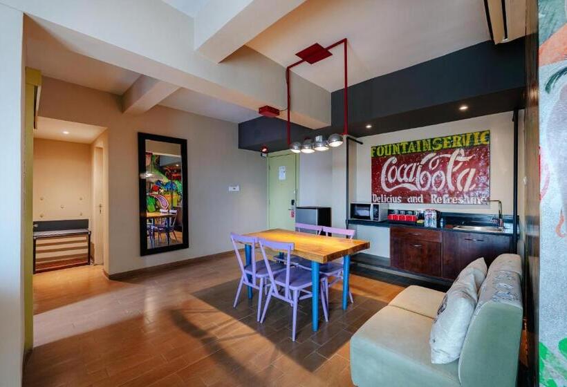 ２ベッドルームデラックスアパートメント, Viva Dash Hotel Seminyak